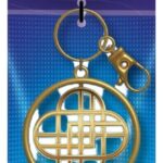 KPop Demon Hunters Spinner Keychain Golden