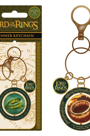 The Lord of the Rings Spinner Keychain Epic Journey