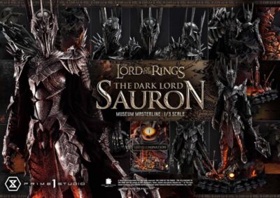 Lord of the Rings Museum Masterline Series Statue 1/3 The Dark Lord Sauron Bonus Version 117 cm by Prime 1 Studio - immagine 11