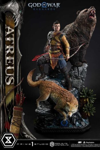 God of War: Ragnarok Real Elite Masterline Statue 1/3 Atreus 96 cm