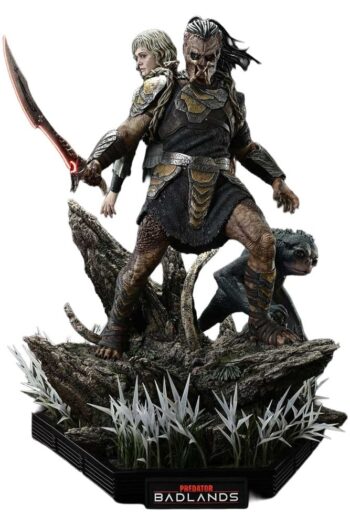Predator Real Elite Masterline Statue 1/3 Badlands Dek & Thia 87 cm