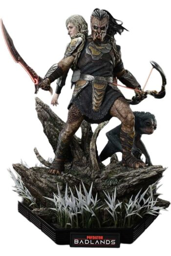 Predator Real Elite Masterline Statue 1/3 Badlands Dek & Thia DX Bonus Version 87 cm