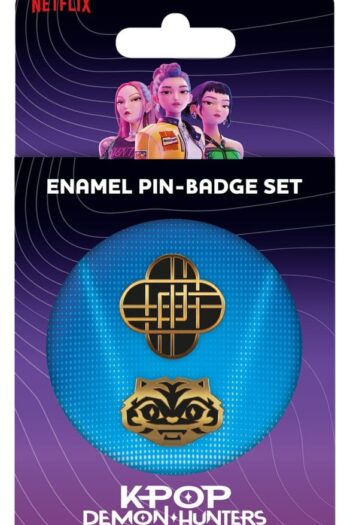 KPop Demon Hunters Pin-Badge Set Golden