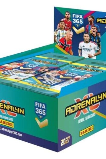 FIFA 365 Adrenalyn XL 2027 Trading Cards Fat Pack Display (10)