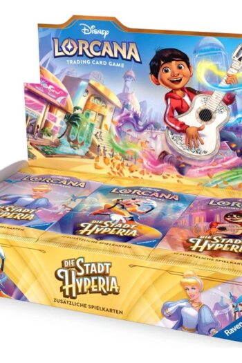 Disney Lorcana TCG Die Stadt Hyperia Booster Display (24) *German Version*