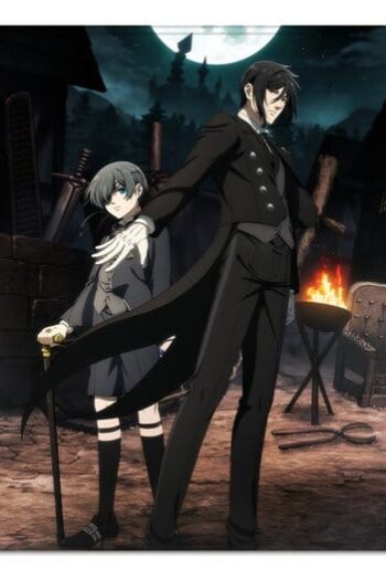Black Butler: Emerald Witch Arc XXL Mousepad Sebastian & Ciel 80 x 40 cm