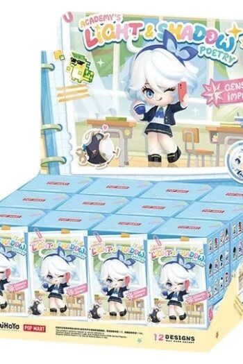 Genshin Impact Chibi Mini Figures Academy's Light and Shadow Poetry Blind Box Display (12)