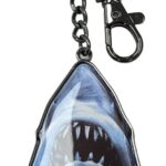 Jaws Metal Keychain Shark Logo 15 cm