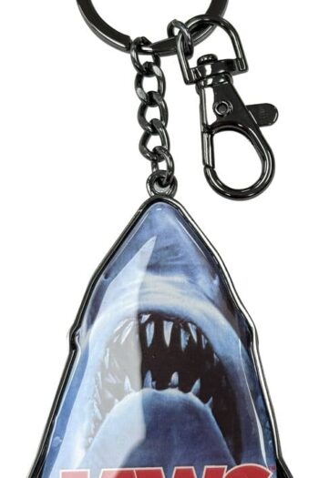 Jaws Metal Keychain Shark Logo 15 cm