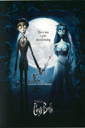 Corpse Bride Softcover Notebook Movie Poster 21 cm