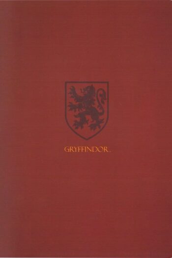 Harry Potter Softcover Notebook Gryffindor 21 cm
