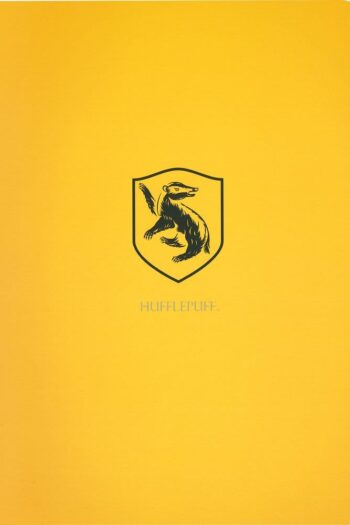 Harry Potter Softcover Notebook Hufflepuff 21 cm