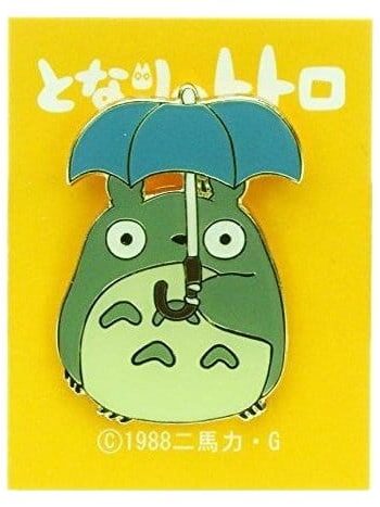 My Neighbor Totoro Pin Totoro Holding Umbrella