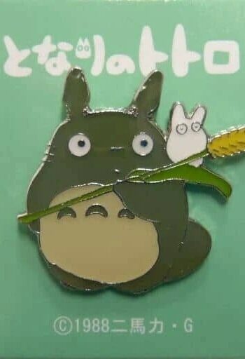 My Neighbor Totoro Pin Big Totoro with Wheat ear