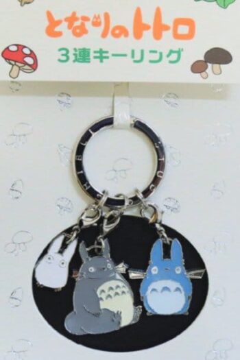My Neighbor Totoro Metal-Keychain Big, Middle & Small Totoro