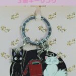 Kiki's Delivery Service Metal-Keychain Kiki, Lily & Telephone
