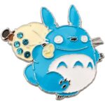 My Neighbor Totoro Metal Brooch Middle Totoro