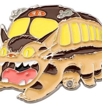 My Neighbor Totoro Metal Brooch Catbus