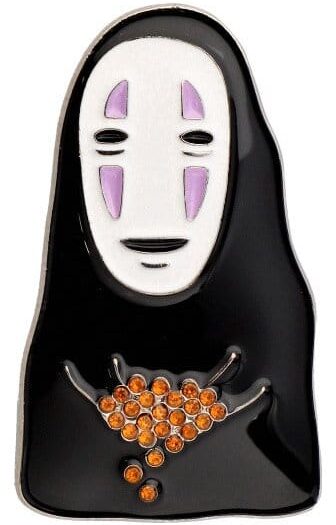 Spirited Away Metal Brooch No-Face