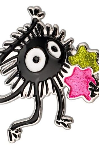 Spirited Away Metal Brooch Susuwatari