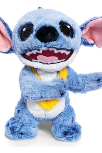 Disney Live Action Plush Figure Stitch with Lei Necklace 25 cm