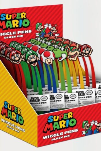 Super Mario Wiggle Pens Characters Display (30)