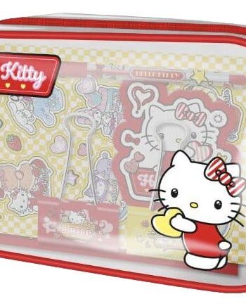 Hello Kitty and Friends Transparent Pencil Case Set American Diner Version