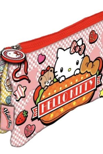 Hello Kitty and Friends Multi-Pouch Pencil Case American Diner Version Display (6)