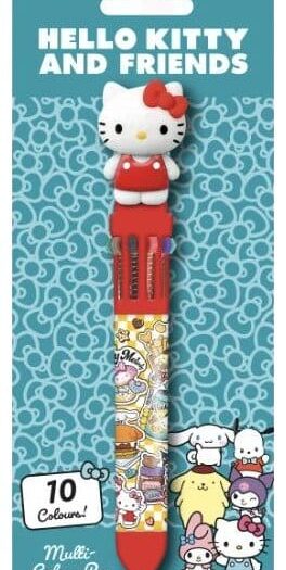 Hello Kitty and Friends Multi Colour Pen American Diner Version Display (8)