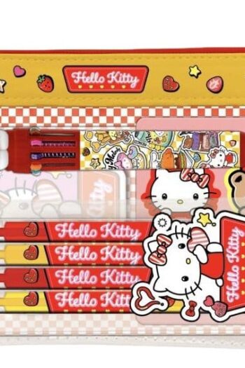 Hello Kitty and Friends Pouch Stationery Set American Diner Version Display (6)