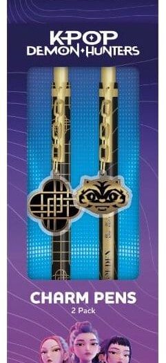 KPop Demon Hunters Pens Golden 2-Pack