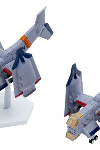 Rebuild of Evangelion SYUTO Tiny Scale Plastic Model Kit UNAF Close Air Support VTOL Aircraft YAGR-3B 5 cm