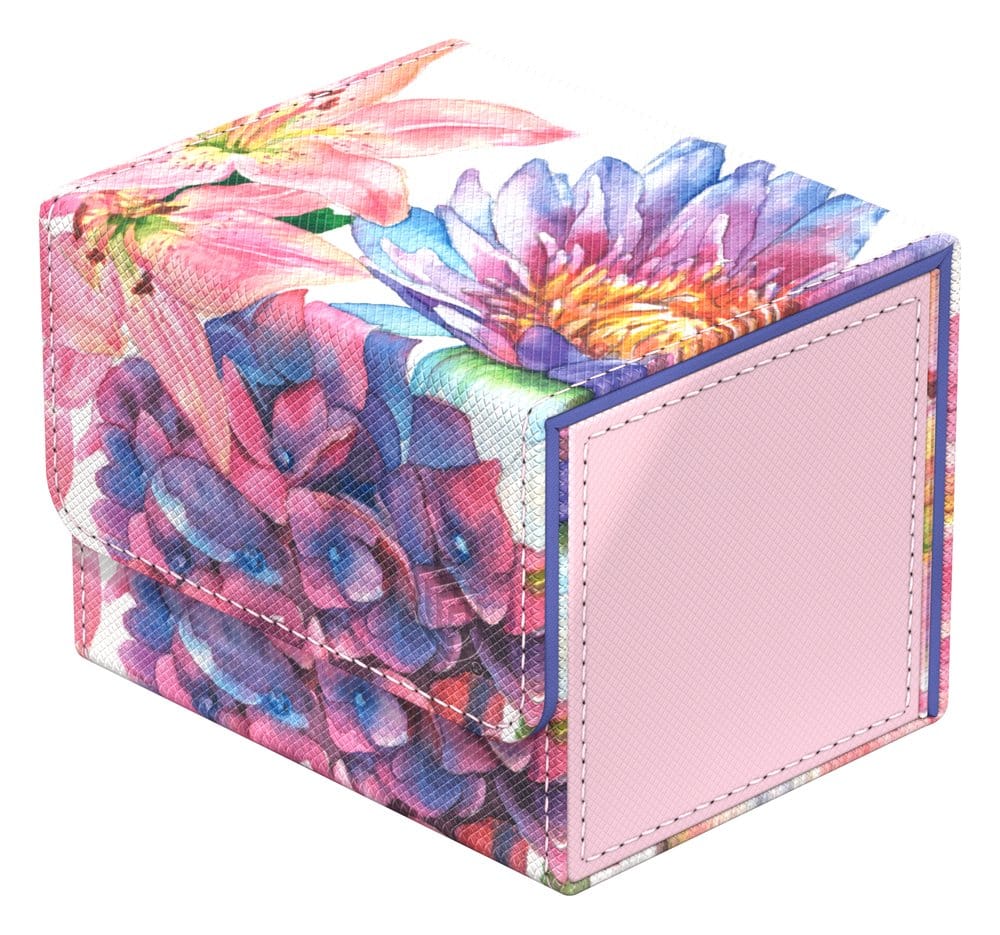 x_ugd012066 Ultimate Guard Sidewinder 100+ Xenoskin "Floral Places" - Lotus Bloom - immagine 1