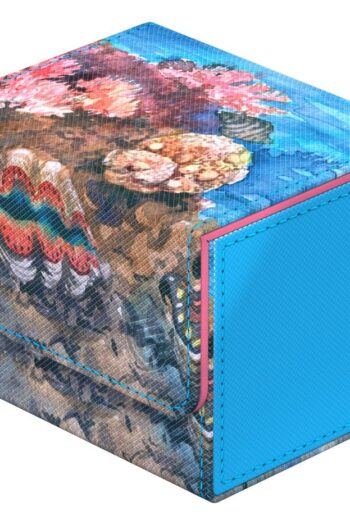 Ultimate Guard Sidewinder 100+ Xenoskin "Coral Places" - Seablue Hush