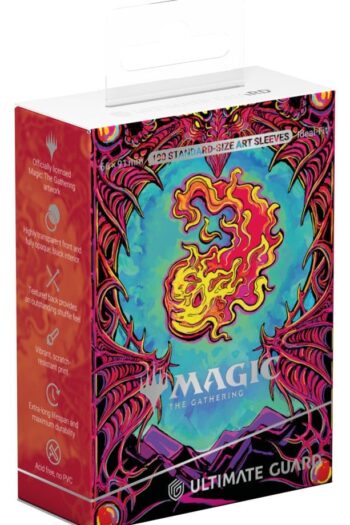 Ultimate Guard Art Sleeves Magic: The Gathering  "Mana Token" - Mountain