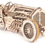 Ugears Wooden Model Kit U-9 Grand Prix Car