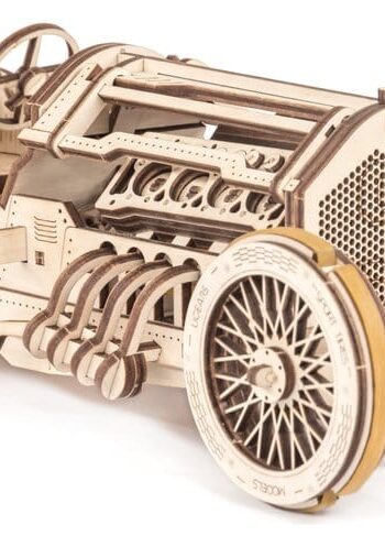 Ugears Wooden Model Kit U-9 Grand Prix Car