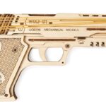 Ugears Wooden Model Kit Wolf-01 Handgun
