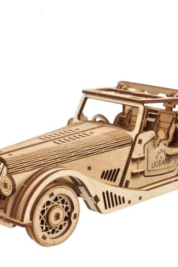 Ugears Wooden Model Kit Sports Car Rapid Mouse