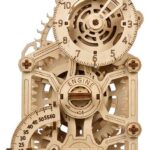 Ugears Wooden Model Kit Engine Clock
