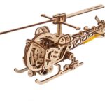 Ugears Wooden Model Kit Mini Helicopter