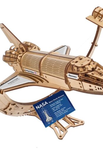 NASA Wooden Model Kit Space Shuttle Discovery