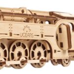 Ugears Wooden Model Kit Mini Locomotive