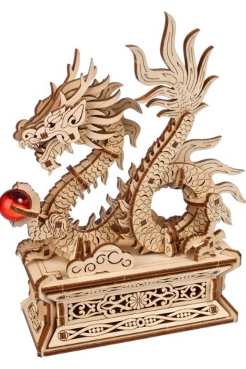 Ugears Wooden Model Kit Wood Dragon