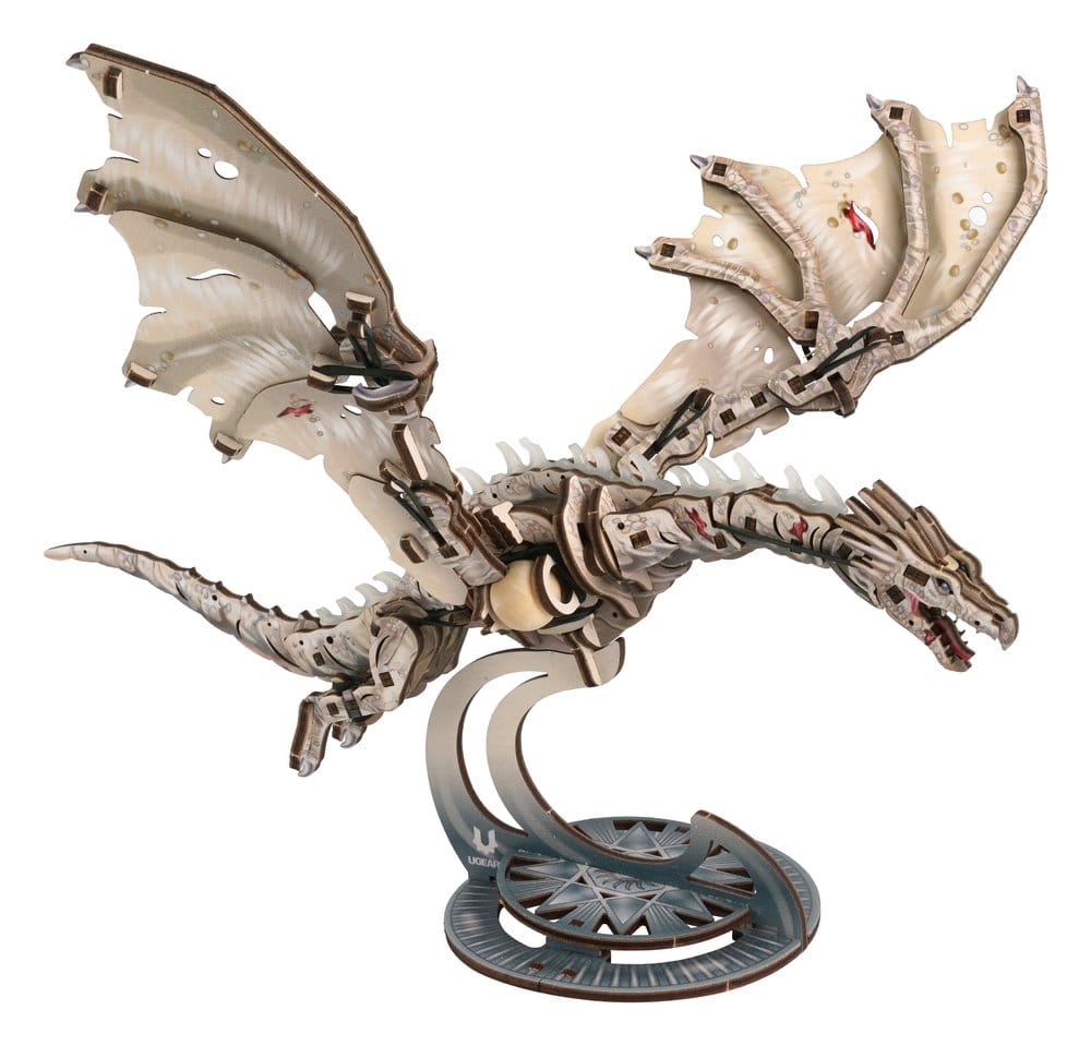 x_ugrs70280 Harry Potter Wooden Model Kit Ukrainian Ironbelly Dragon - immagine 1