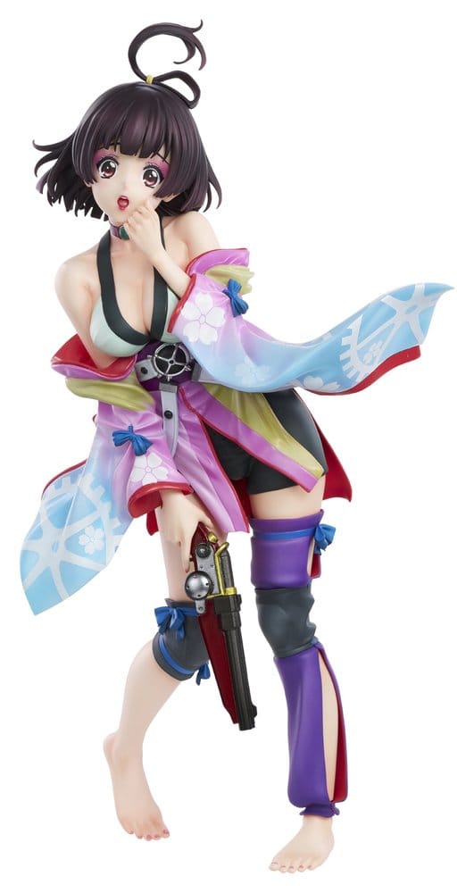 x_uncr463016uc Kabaneri of the Iron Fortress PVC Figure 1/6 Mumei Ranman 26 cm - immagine 1