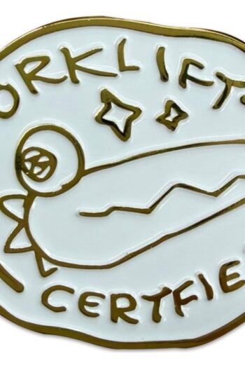 Crashout Crew Pin Badge Forklift Certified