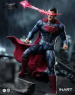 Bvs Dawn Of Justice Superman 1/12 Action Figure by Inart - immagine 16