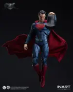 Bvs Dawn Of Justice Superman 1/12 Action Figure by Inart - immagine 10