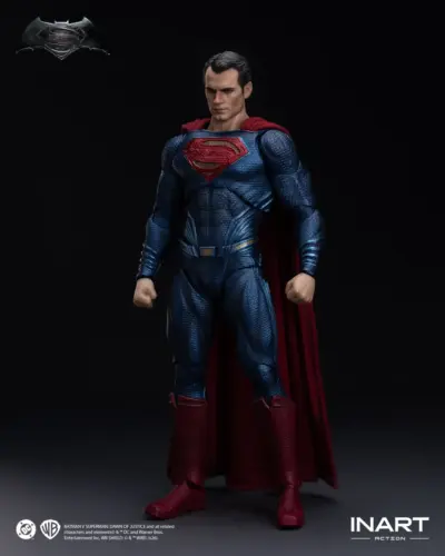 Bvs Dawn Of Justice Superman 1/12 Action Figure by Inart - immagine 14